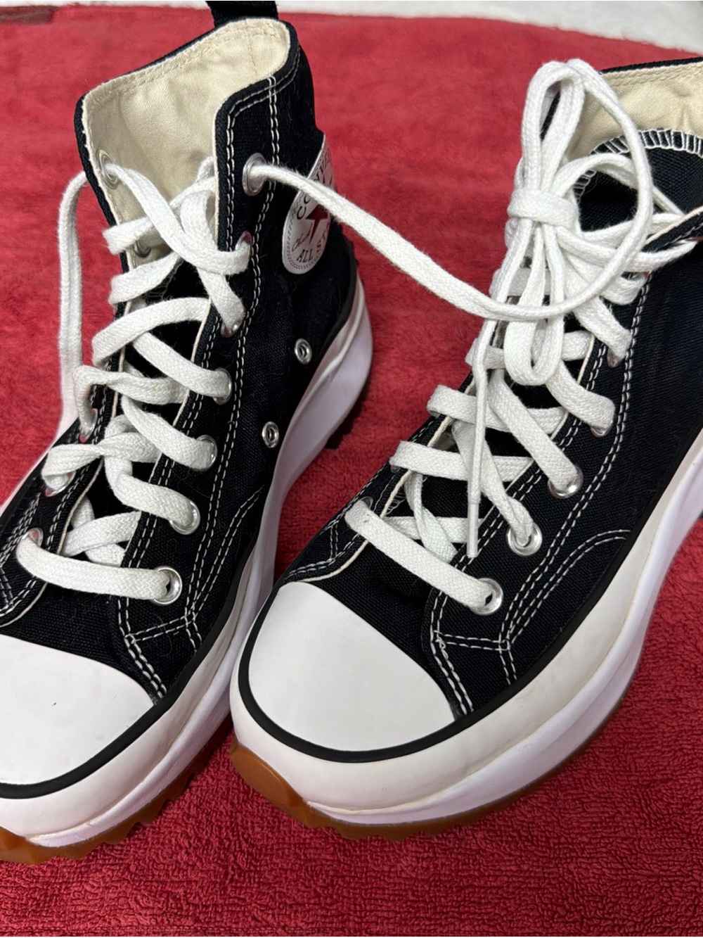 Converse chuck Taylor All Star Black High-Top Canvas Sneakers Wom 6 Men’s 4.5